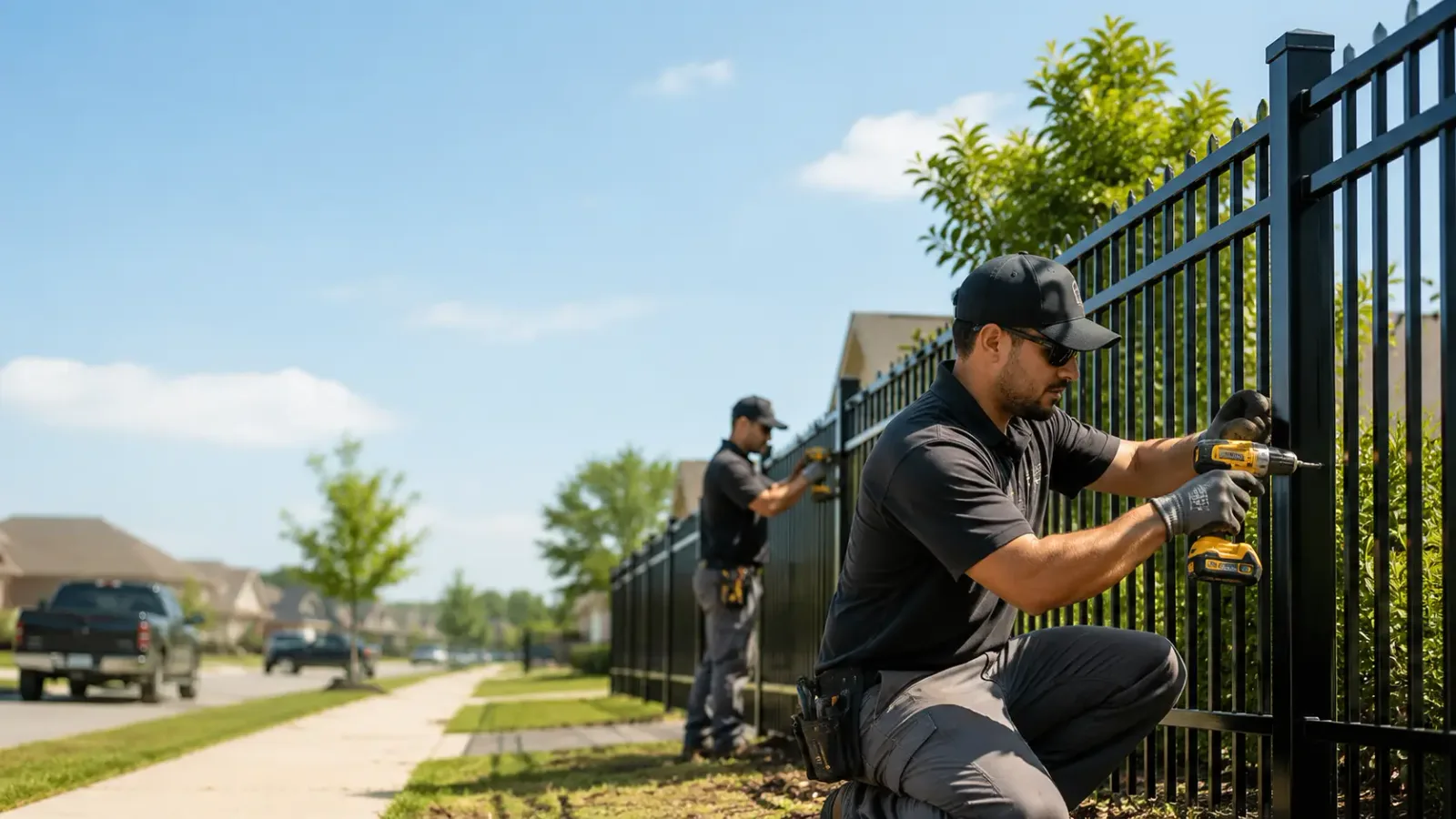 Metal Fence Installation in Holly Ridge, NC